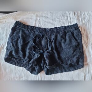 Women's Black Casual Shorts